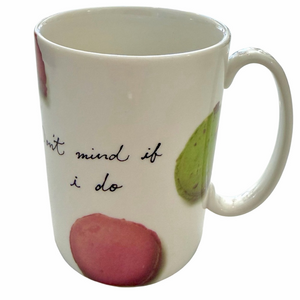 Kate Spade Lenox Snap Happy Macaron Mug 12oz “Don’t Mind If I Do”
